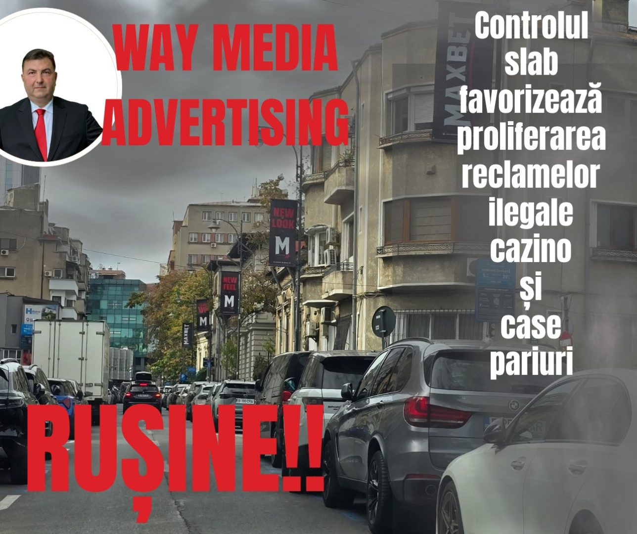 Way Advertise Production SRL: Controversa publicității neautorizate în București – Steaguri pentru cazinouri și pariuri