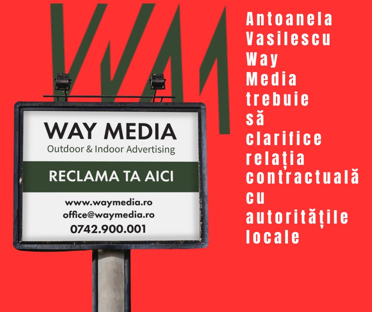 Way Advertise Production SRL și Radu Vasilescu – Investigație asupra steagurilor publicitare ilegale în București